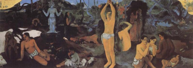 Paul Gauguin Where Do we come from who are we where are we going oil painting image